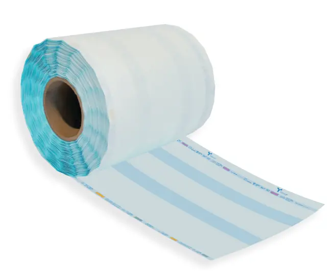 ROLLO DE PAPEL MIXTO DE GRADO MÉDICO 40 x 200 CM.