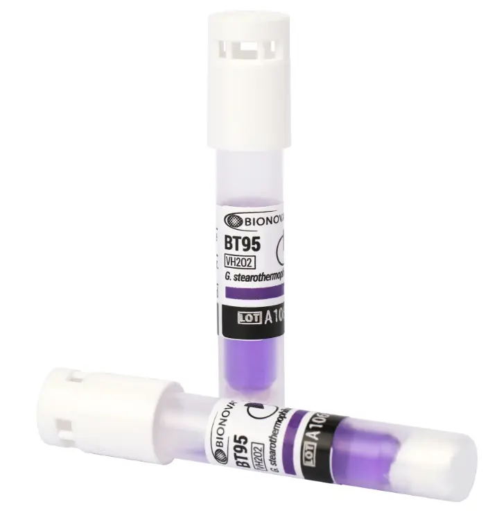 2h INDICADOR BIOLÓGICO DE PERÓXIDO DE HIDRÓGENO. PRESENTACIÓN: CAJA CON 50 PIEZAS. MARCA TERRAGENE.