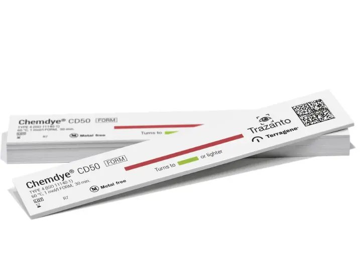 INDICADOR QUÍMICO MULTIVARIABLE PARA LTSF. MARCA TERRAGENE.