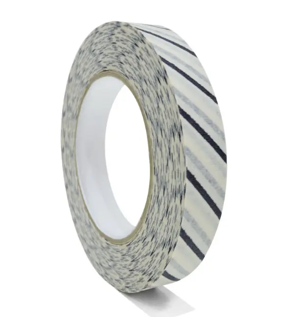 Cinta indicadora autoadhesiva para calor seco