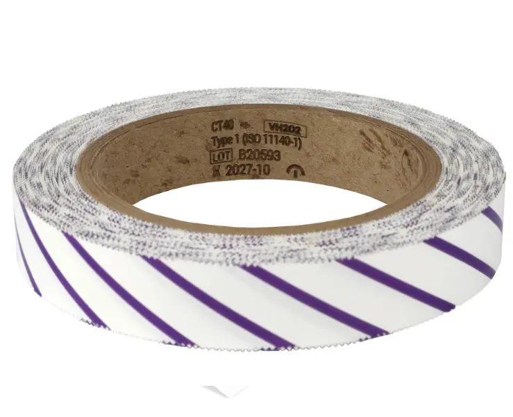 CINTA INDICADORA AUTOADHESIVA PARA PERÓXIDO DE HIDRÓGENO