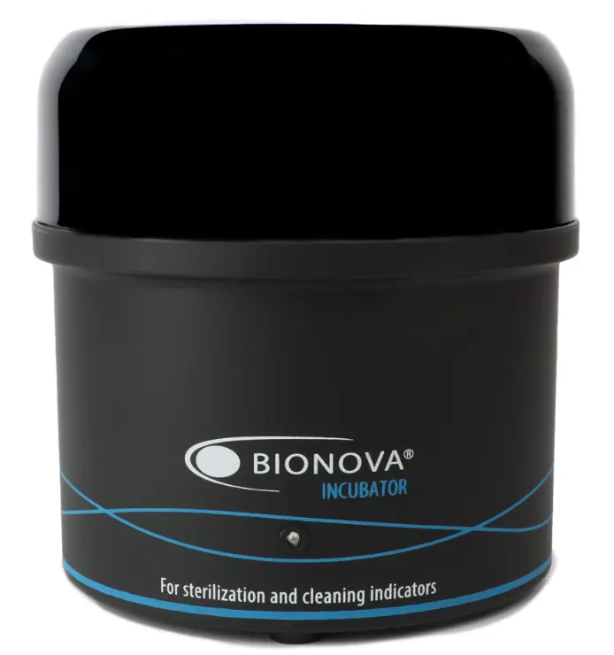 Incubadora doble para indicadores biológicos