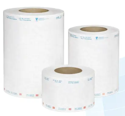 [PAR659] ROLLO MIXTO DE TYVEK GRADO MÉDICO DE 50 x 70 CM. MARCA EEE.