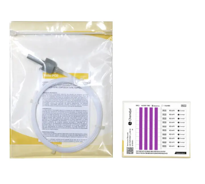 KIT HELIX CON TIRAS REACTIVAS PARA PERÓXIDO DE HIDRÓGENO (0.25 m) MARCA TERRAGENE.