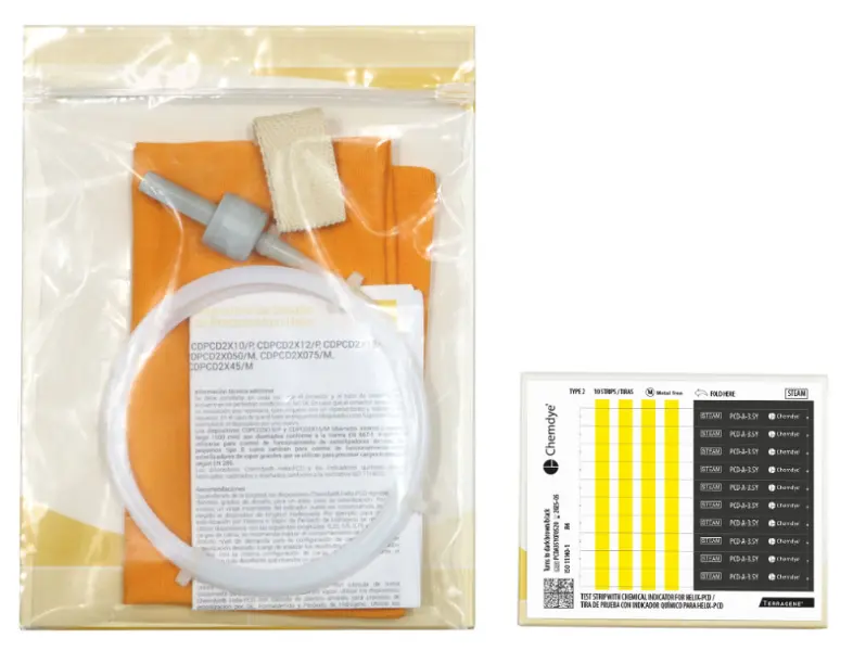 Kit Helix de 3.5 min para vapor (plástico). Presentación: Caja con 250 piezas