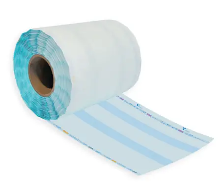 ROLLO DE PAPEL MIXTO DE GRADO MÉDICO DE 20 x 100 x 4 CM. 