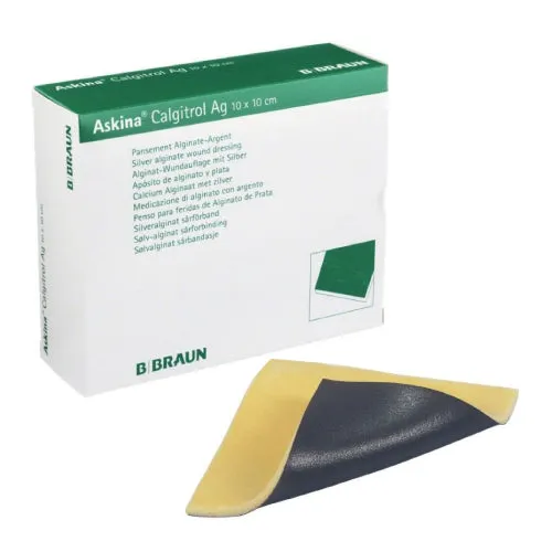 ASKINA CALGITROL. APÓSITO DE ALGINATO CON PLATA IÓNICA Y ESPUMA DE POLIURETANO.
