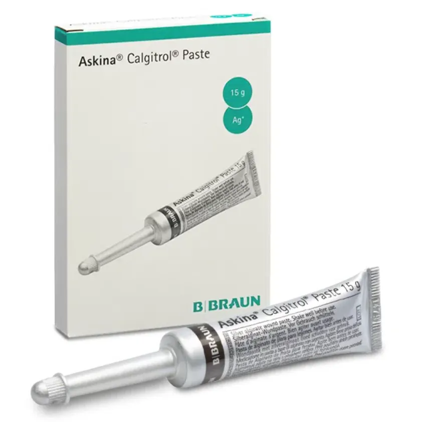 ASKINA CALGITROL PASTE. PASTA DE ALGINATO DE PLATA PARA HERIDAS. 