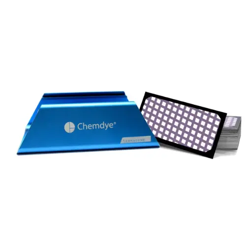 [KBD8948X] Bowie & Dick Test Card Kit. For steam sterilization processes, includes Bowie & Dick Test Card type 2 Chemical Indicator (according to ISO 11140-1) and its Holder