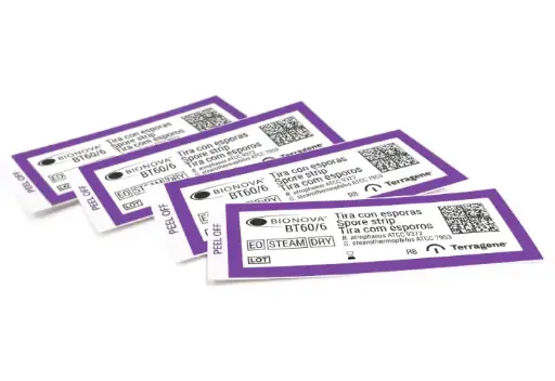 [BT60] TIRAS DE ESPORAS PARA CALOR SECO, VAPOR Y EtO