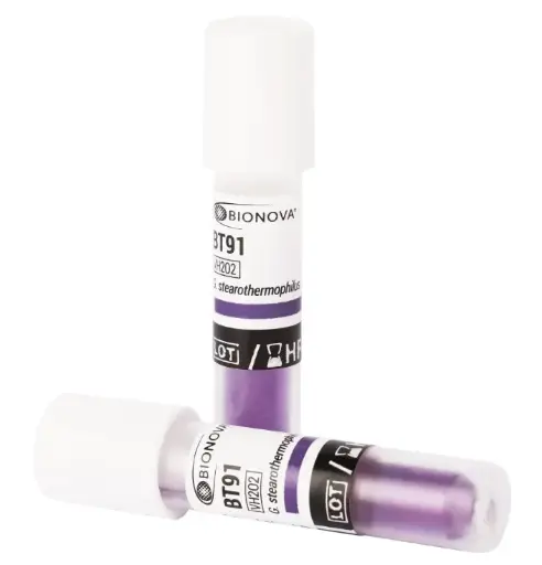 [BT91] 24h INDICADOR BIOLÓGICO DE PERÓXIDO DE HIDRÓGENO. PRESENTACIÓN: CAJA CON 100 PIEZAS.