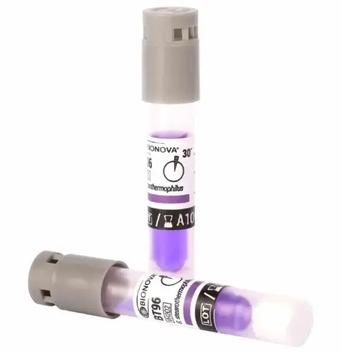 [BT96] INDICADOR BIOLÓGICO PARA PERÓXIDO DE HIDRÓGENO DE 30 MIN. PRESENTACIÓN: CAJA CON 50 PIEZAS.