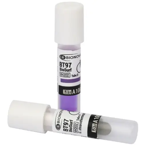 [BT97] Indicador biológico de 1h para la desinfección de habitaciones con H2O2. Presentación: Caja con 50 piezas