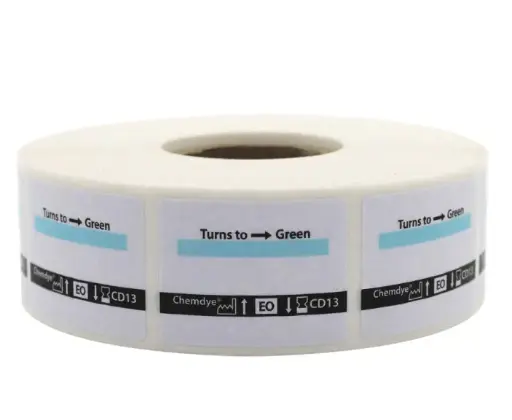 [CD13] INDICADOR DE ETIQUETAS AUTOADHESIVAS PARA ETIQUETADORA AUTOMÁTICA PARA EtO