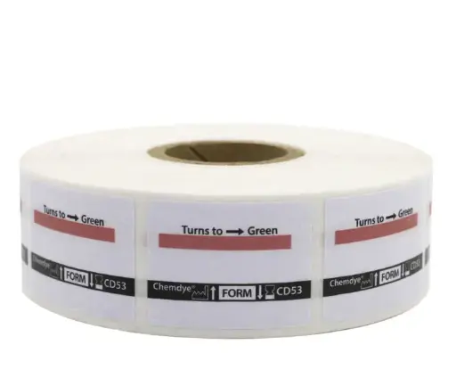 [CD53] INDICADOR DE ETIQUETAS AUTOADHESIVAS PARA LTSF. PRESENTACIÓN: CAJA CON 12 ROLLOS ( 750 ETIQUETAS CON ROLLO)