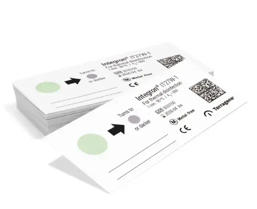 [IT27W-5] INDICADOR DE TERMODESINFECCIÓN PARA DESINFECCIÓN POR CALOR HÚMEDO. PRESENTACIÓN: PAQUETE CON 200 PIEZAS.